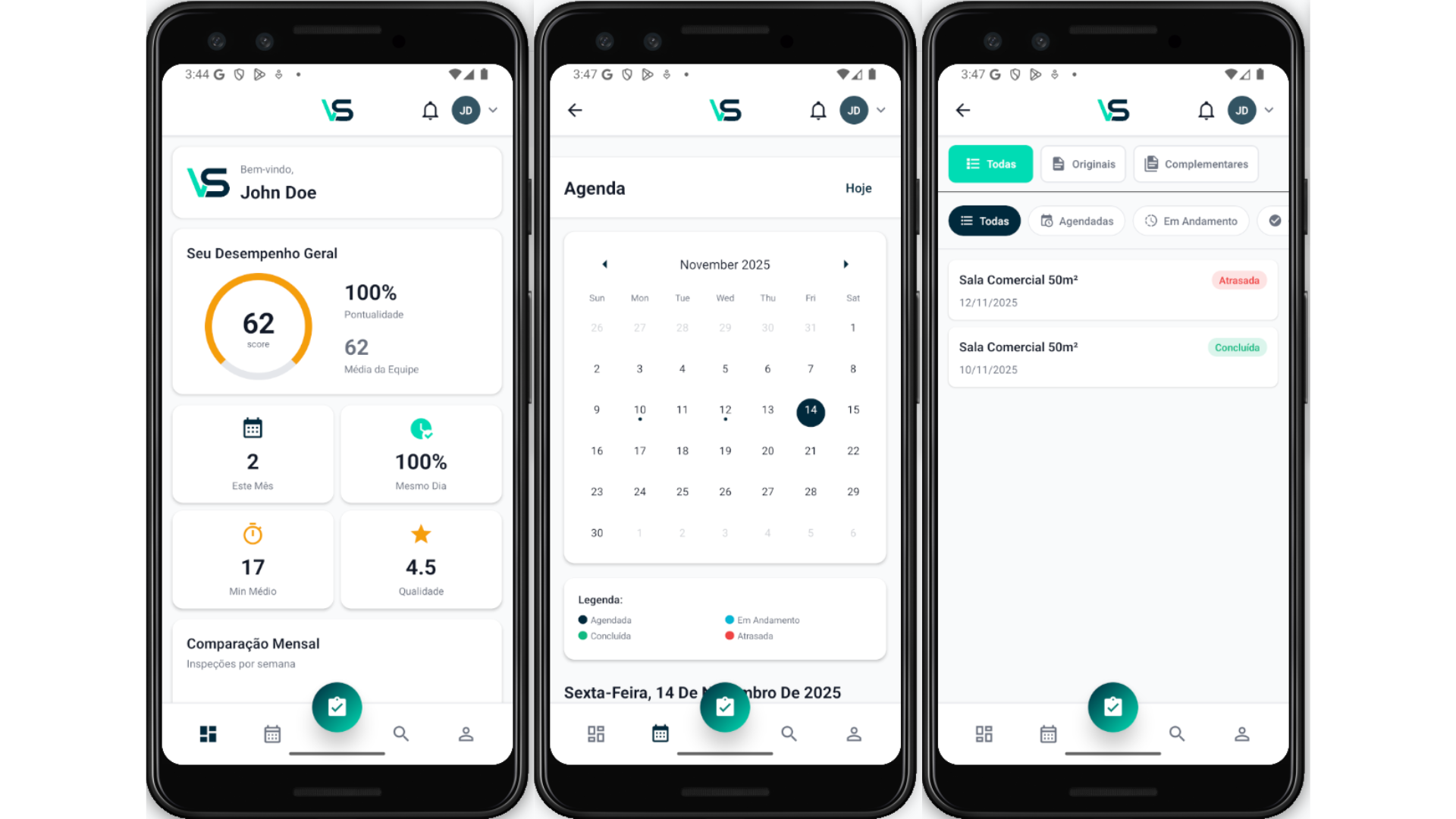 App Mobile - VS Vistoria Simplificada